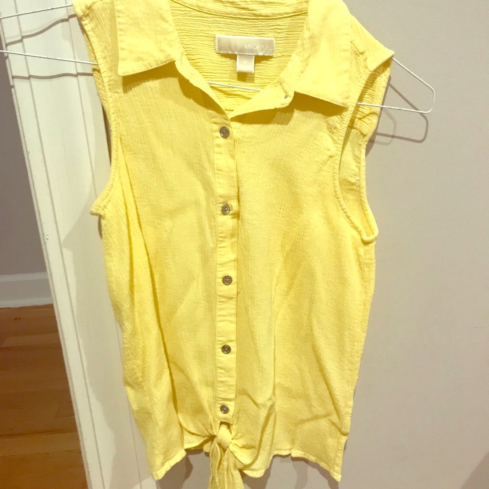 Summer Bright yellow top